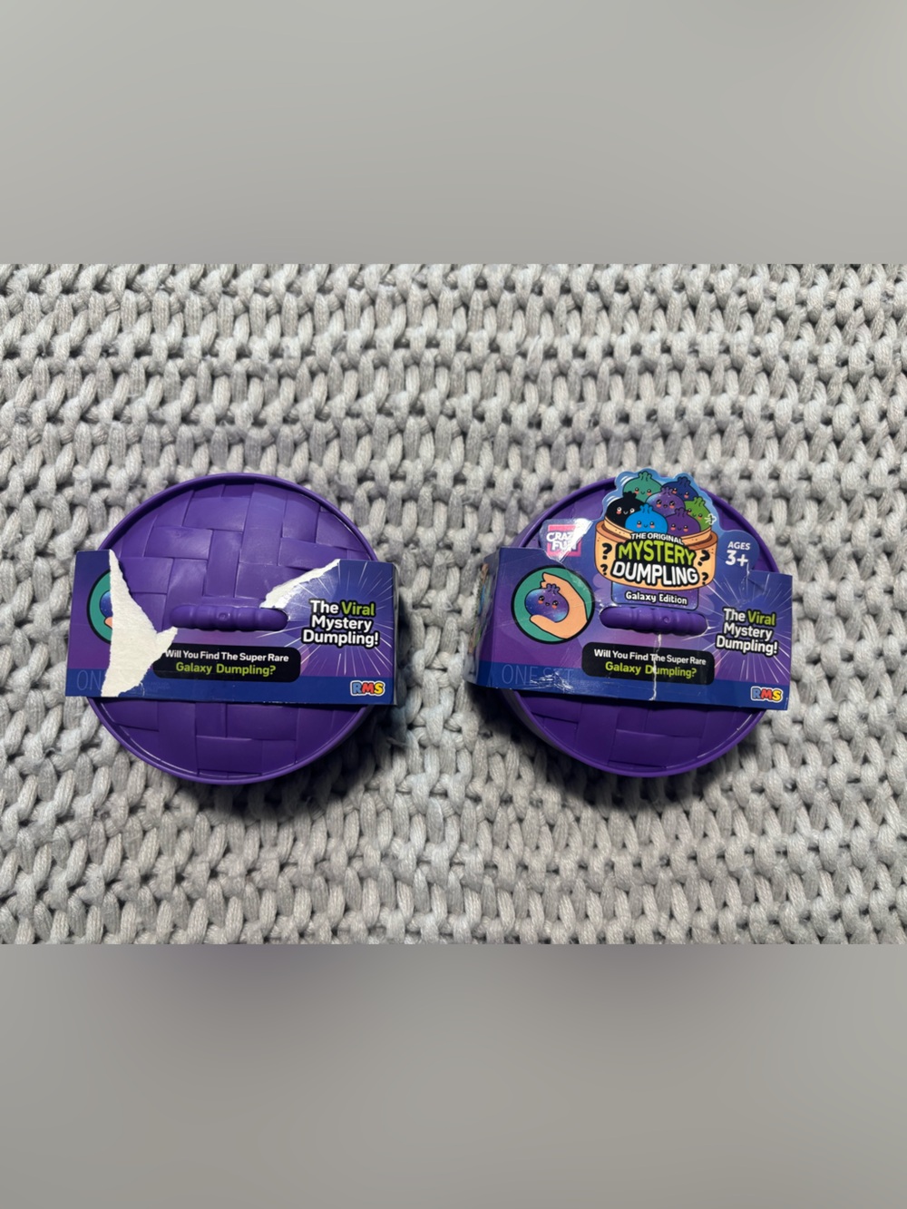 2 Mystery Dumpling Galaxy Edition Surprise Toy - Purple